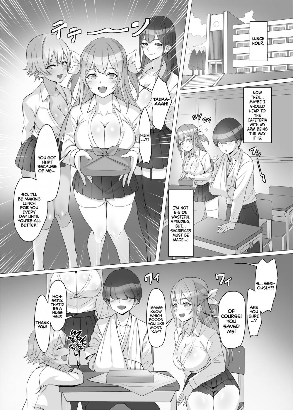 Hentai Manga Comic-I Saved a Gyaru and Now I'm a Normie!?-Read-9